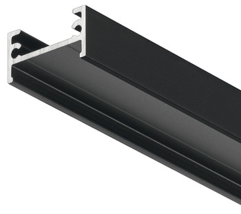 Loox5 4101 Profile SM 18mm 3.0m Aluminium Black