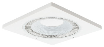 Zuma Smart Bezel w Alexa Sqr Plastic Wht