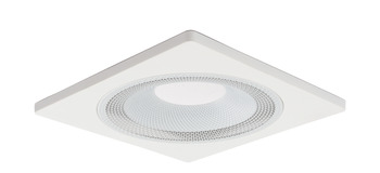 Zuma Simplicity Bezel Sqr Plastic Wht