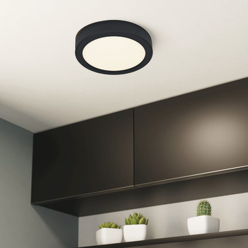 Eglo Fueva 6 LED CL D165 8W Tri Black