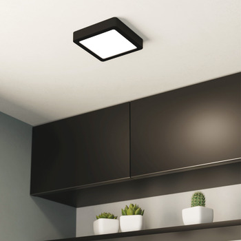 Eglo Fueva 6 LED CL 150x150 7W Tri Black