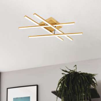 Eglo Lasana 4 LED IP20 CL 20.5W 3K L.Brw