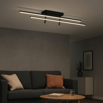 Eglo Trepiliana LED CL 23W 3K Black