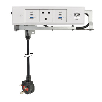Docking Drawer Trio Series Version A Wht 833.53.346