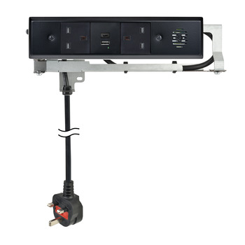 Docking Drawer Trio Series Version B Black 833.53.347