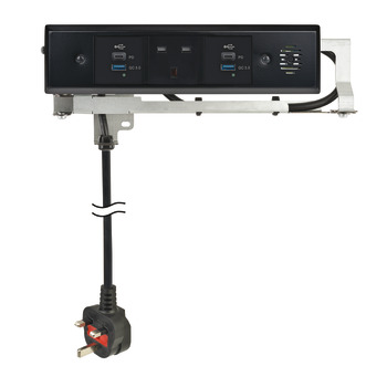 Docking Drawer Trio Series Version A Black 833.53.350
