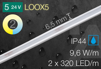 Loox5 Flex LED3085 5M 24V/9.6W 2.7-5K