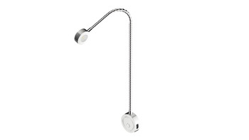 Loox5 LED3034 Rail+USB Set 24V/1.5W 3K Silver