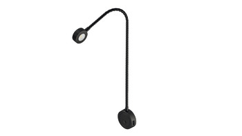 Loox5 LED3034 Rail+USB Set 24V/1.5W 3K Black