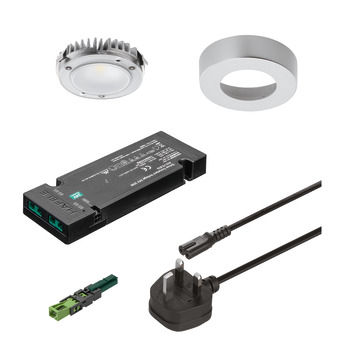 Loox5 LED3092 SL D65mm 24V/3.4W 2.7K Brs 833.88.955