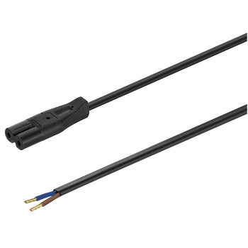 Loox LED M.Lead Bare End 250V 2.0m Black
