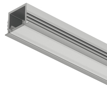 Loox5 1103 Profile 3.0m Aluminium/Plastic Opl/Silver
