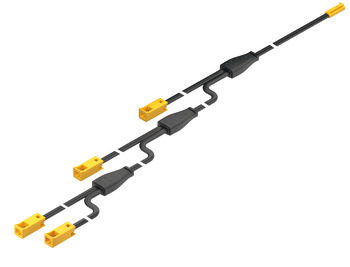 Loox5 LED Ext Lead 4-Way 12V 2.0m MC