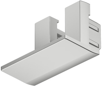 Loox5 1103 Profile Endcaps Rectangle Plastic Silver