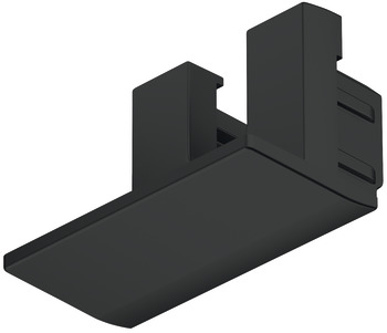 Loox5 1103 Profile Endcaps Rectangle Plastic Black