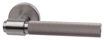 Axes-T Lever Hdls/Rose D52mm Zinc Alloy BN Black
