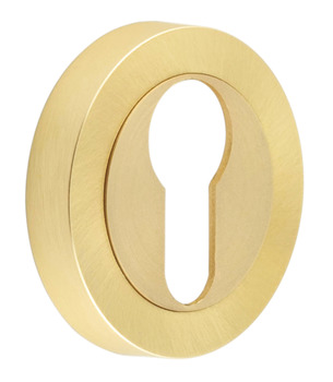 Bari D50mm Escutcheon Profile Cyl Zinc Alloy SB