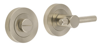 Bari D50mm Escutcheon WC/Turn Zinc Alloy SN