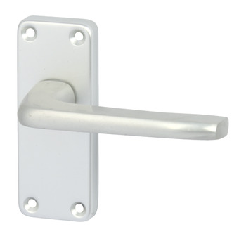 Cransley Lvr Hdls/Plt Latch Aluminium SAA