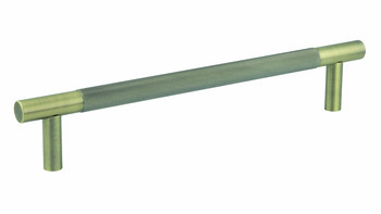 Bari Pull Handle BT Aluminium Antique Brs 300x19mm
