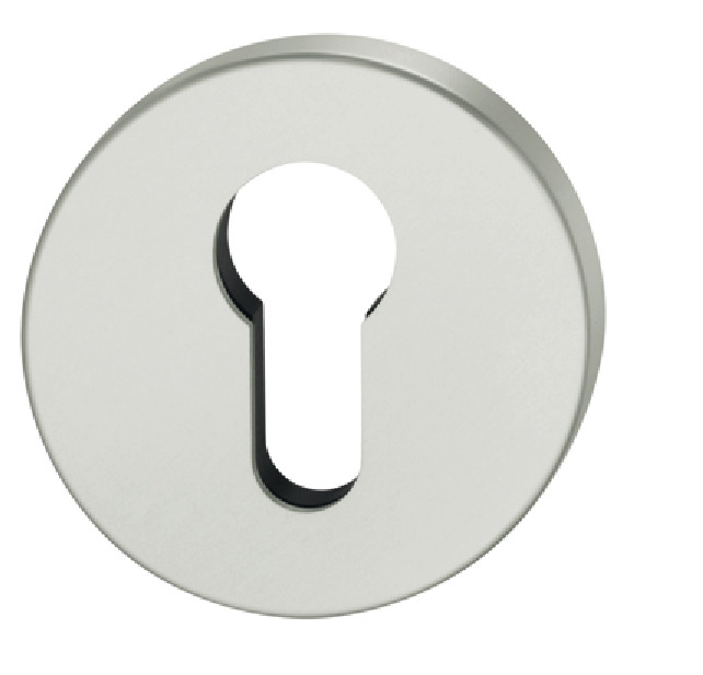 FSB ASL Escutcheons D55mm Euro Anodised Silver