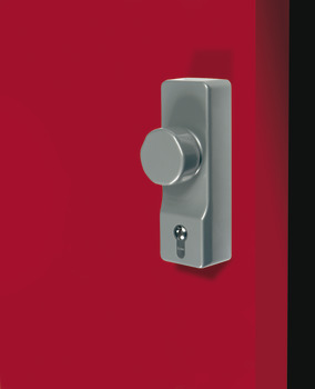 Outside Access Device 178x60mm Aluminium Silver