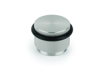 Arpa Door Stop Floor D45x30mm Aluminium Stainless Steel