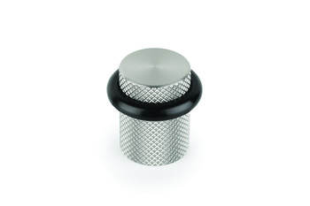 Graf Door Stop Floor D27x28mm Aluminium Stainless Steel