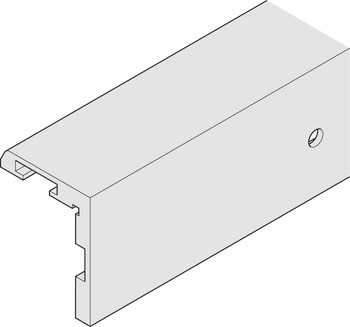Hawa Junior 40 Side Fix Profile 2.0m Anodised