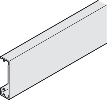 Slido D-Fo21 50B Clip Pnl 2.0m Aluminium Black