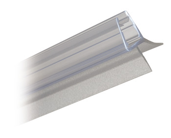 Shower Seal H-Pro Bottom Trans PVC