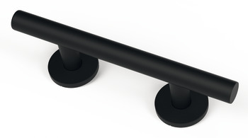 Nyma Style D32x355mm Grb Rail Str Stainless Steel Black