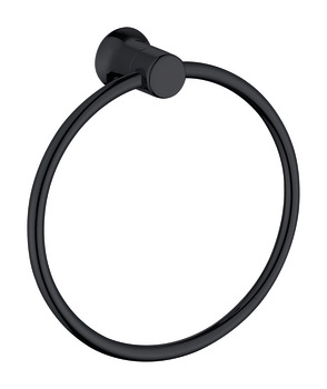 Provence Towel Ring 197x184x55mm Black