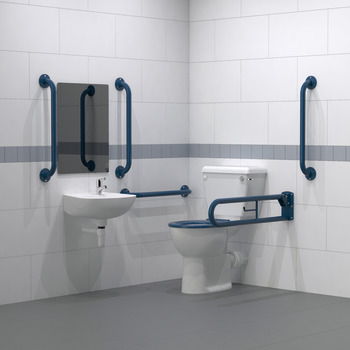 Nyma Pro Doc M Fixing Centres Toilet Set D.Blu 5011