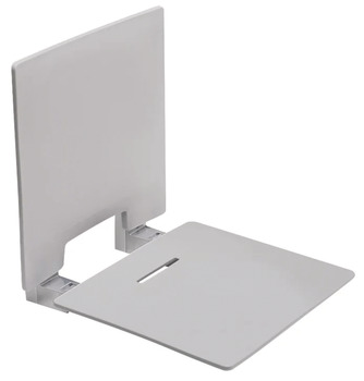 Nyma Style S/L Shwr Seat 100kg Aluminium Wht