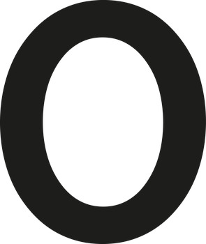 Numeral 0 100mm Con.Fix Gotham Med MB