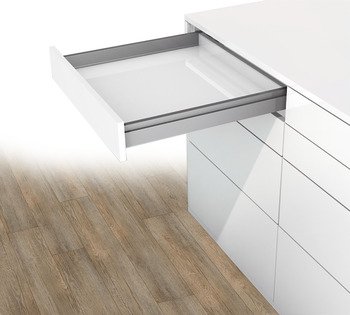 NPS Drawer Set w SC 40kg 63/450mm Silver 551.93.944