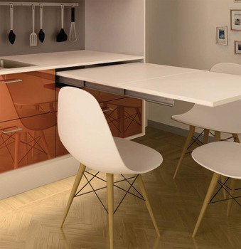 LUNCH PO Table Fitting 60kg 1200mm Steel/Anodised 505.73.946