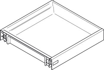 Drawer Moulded Plastic 430x600mm Wht 558.60.775