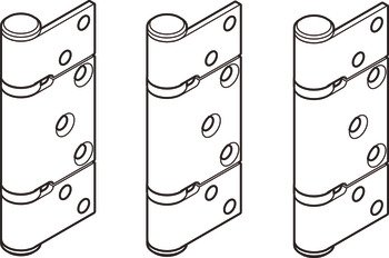 HafeleFld 100U Hinge Set In/Off 316 SSS 943.32.079