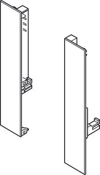 MXS Internal Drawer Fnt Brkts Set 199mm Plastic Antique 552.70.398