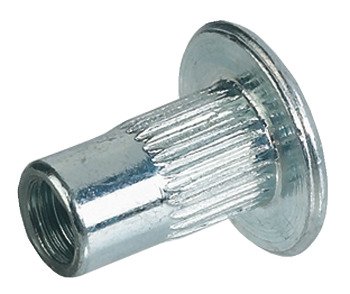 Sleeve Nut M6x15mm w Slot Steel Glv 267.07.911