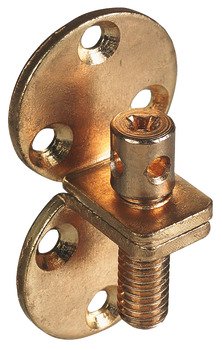 Hamburg Style Connector Steel Brass Plt 262.54.500