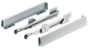 MXP Drawer Set Over Ext 45kg 92/500mm Grey 551.54.586
