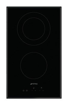 Smeg SE332EB Hob Cer Ang 2Z Black 535.64.241