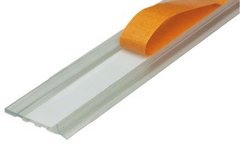 Plinth Seal StickOn 16mm 2500mm Plastic Trans 239.98.400