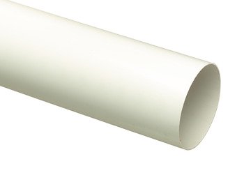 Manrose D150mm Pipe Rigid 1m PVC Wht/Grey 565.30.804