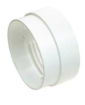Manrose 150mm T.Hose Conn PVC Wht Male 565.30.875
