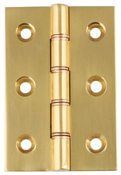 Butt Hinge DPBW Sqr 76x50mm Brass CP 926.83.232