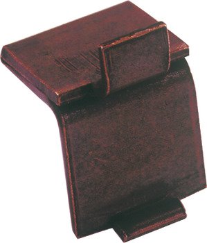 Shelf Support Stud 16x19mm Dbl Steel Dk Brz 283.01.110